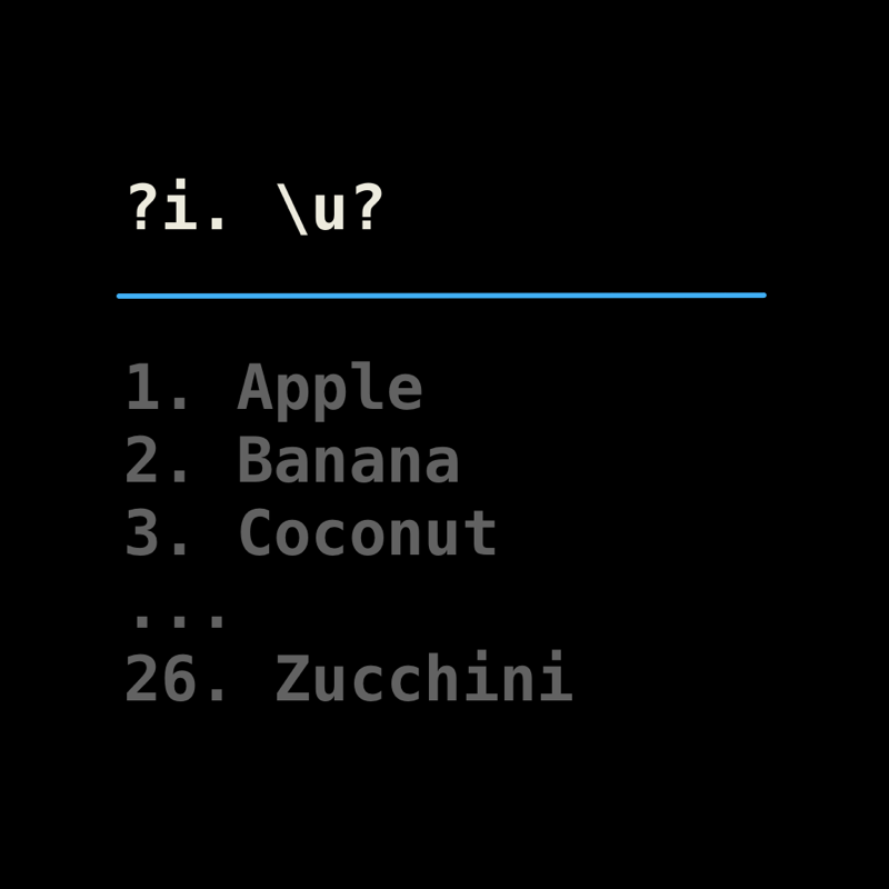 do over — text permutations