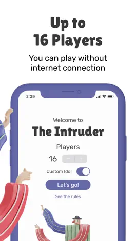 Game screenshot The Intruder Party Game apk