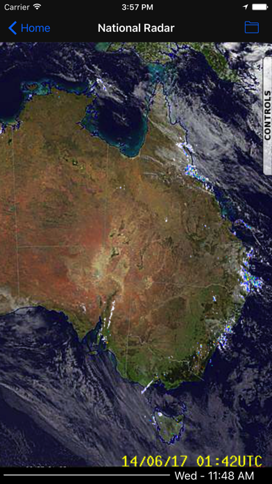 Oz Radar Weather Screenshot