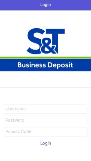 S&T Business Deposit screenshot 1