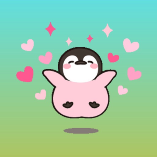 Cute Penguin 3 Stickers pack icon