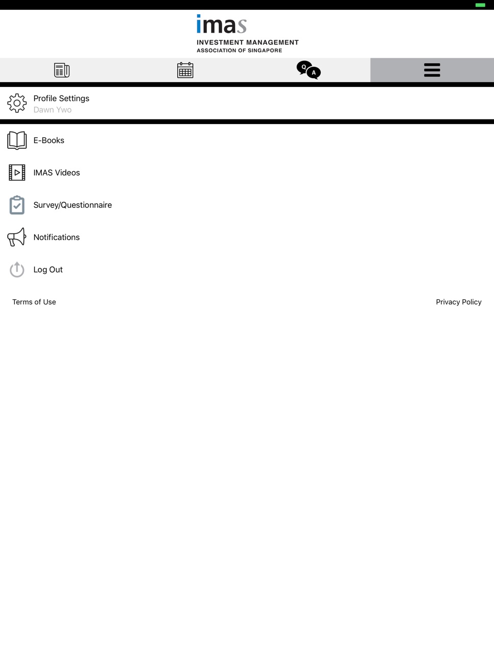 iPad screenshot