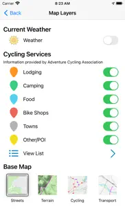 bicycle route navigator iphone screenshot 4