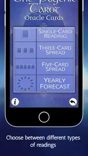 the psychic tarot oracle cards iphone screenshot 4