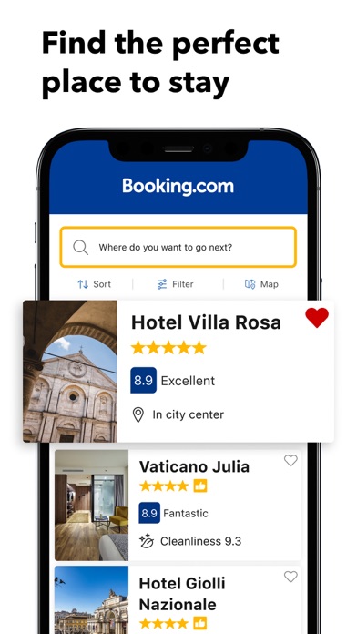 Screenshot 2 of Booking.com: Hotels & Travel App