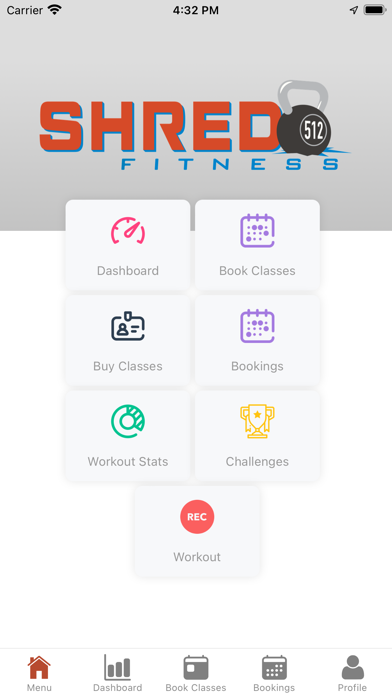 Shred512 Fitness Screenshot