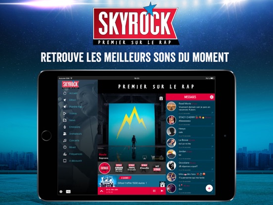 Screenshot #4 pour Skyrock Radios