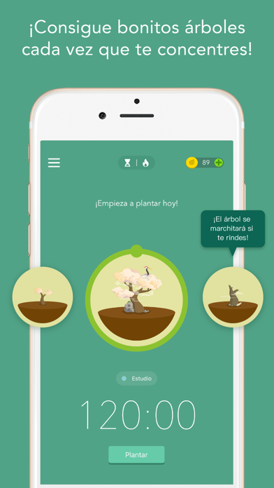 Forest - Mantente concentrado app screenshot 1 by SEEKRTECH CO., LTD. - appdatabase.net