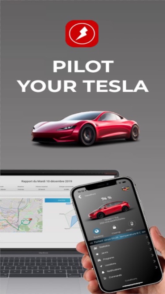 #1. T4U for Tesla (iOS) 来自: VIA - Vehicle Information application