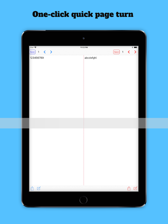 Screenshot #5 pour Dual EditPad