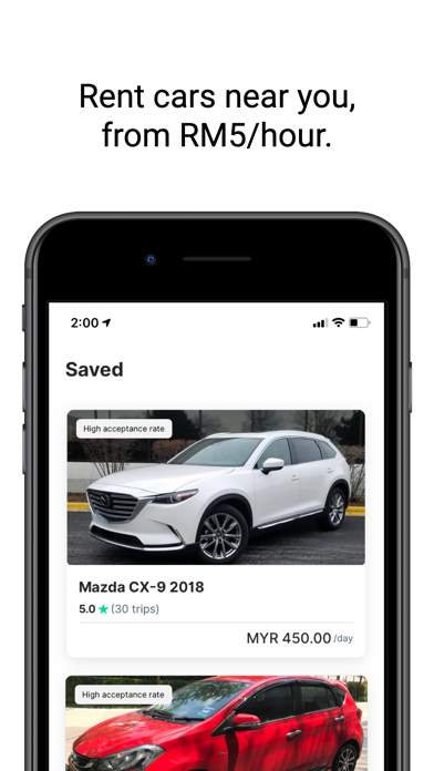 Moovby - Car Sharing Screenshot