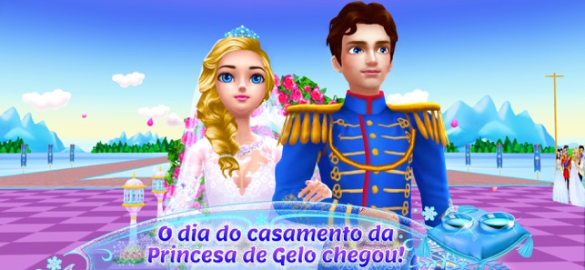 JOGO PRINCESA DE GELO (COCO PLAY)  JOGO DE VESTIR E MAQUIAR 