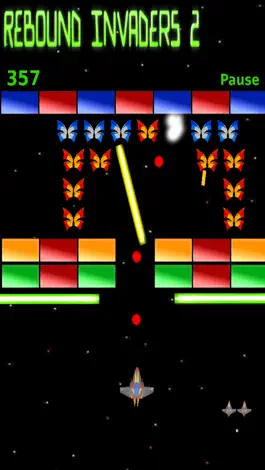 Game screenshot Rebound Invaders 2,  Breakout hack