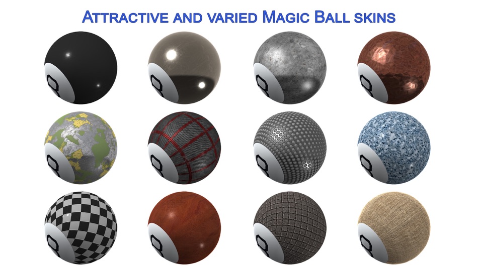 #3. Magic 8 Ball 3D (iOS) 由: Denis Privalikhin