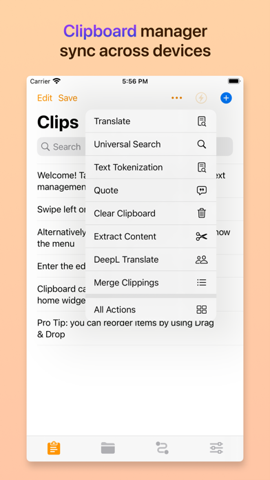 Screenshot #2 pour Taio - Markdown & Text Actions