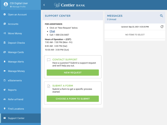 App screenshot