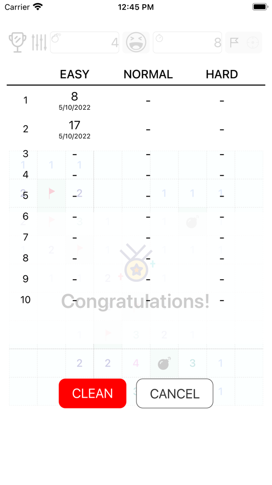 #3. QMineSweeper (iOS) By: 青 王