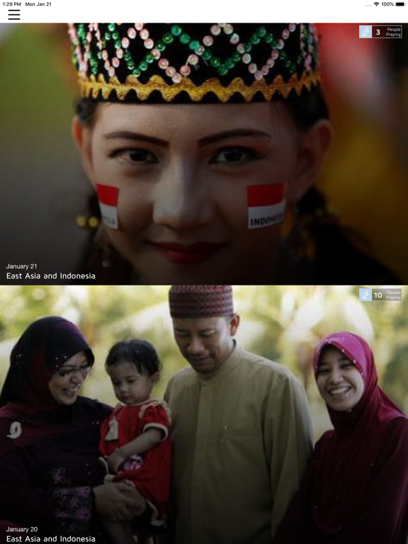 10/10 Prayer and Fasting iPad screenshot 2 - News app