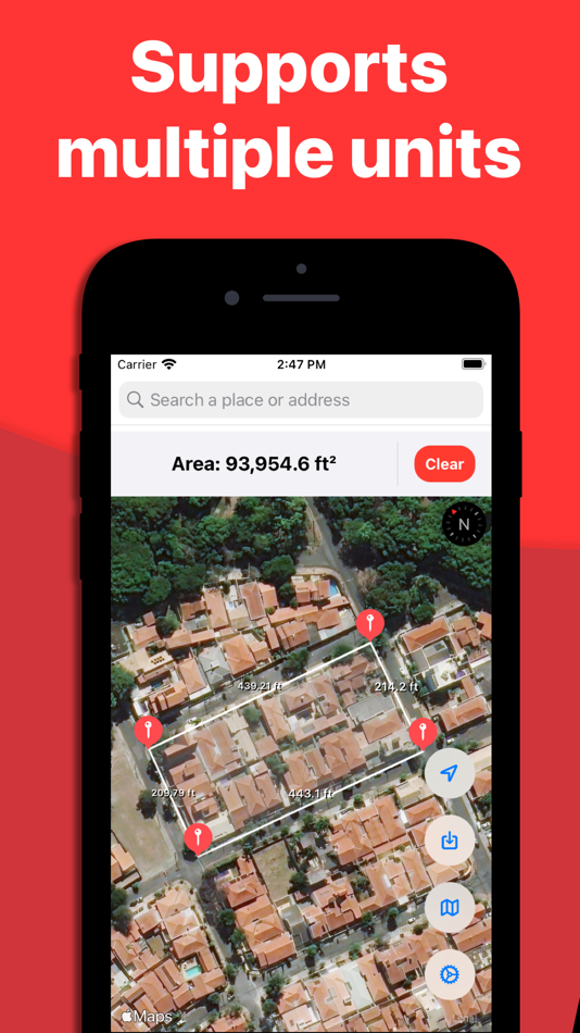 #4. GPS Measure - Area & Length (iOS) 由: Arthur Eduardo Skaetta Alvarez Desenvolvimento de Software LTDA.