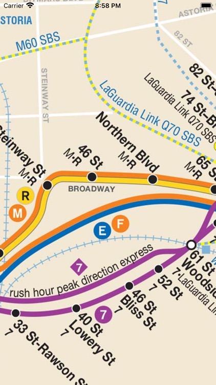 NYC subway Map MTA subway time