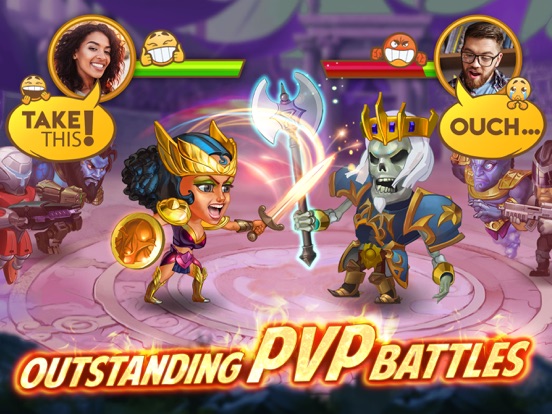 Battle Arena: Crush 'Em & Raid iPad app afbeelding 7