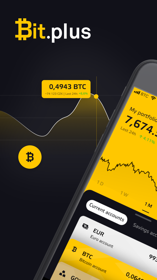 #1. Bit.plus by wBTCb (iOS) 由: IP wBTCB solutions, s.r.o.