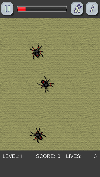 Kill the spiders! But do not touch the "Black Widow" (ad-free) screenshot 2