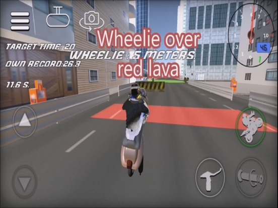 Screenshot #6 pour Wheelie Rider 3D