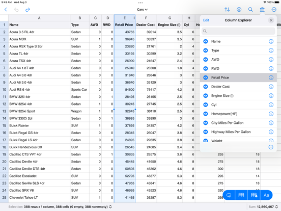 Easy CSV Editor Mobileのおすすめ画像3