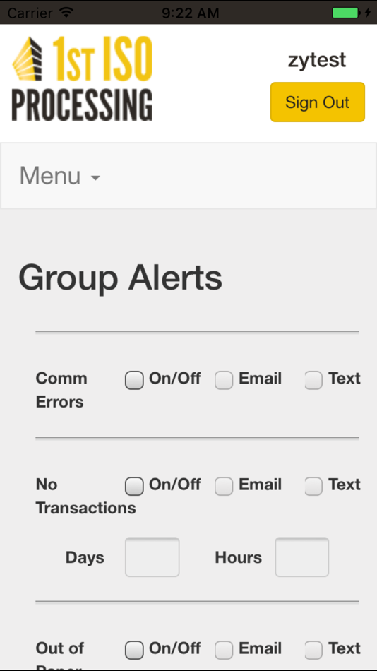 #5. 1st ISO ATM Management (iOS) Ved: Jay VanCampenhout