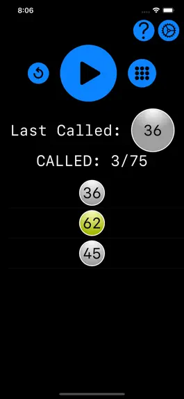 Game screenshot Simple BINGO Caller apk