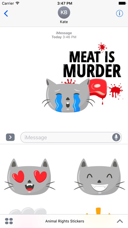 Animal Rights Stickers screenshot-3