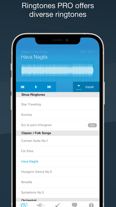 Screenshot #3 pour Sonneries PRO - Ringtone Maker