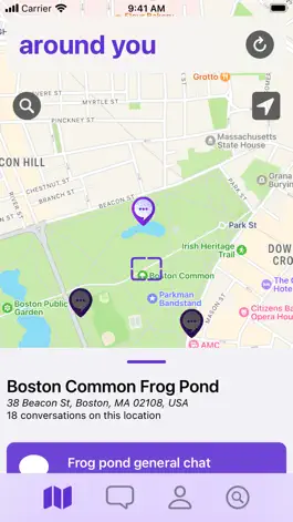 Game screenshot tap - talk about places apk