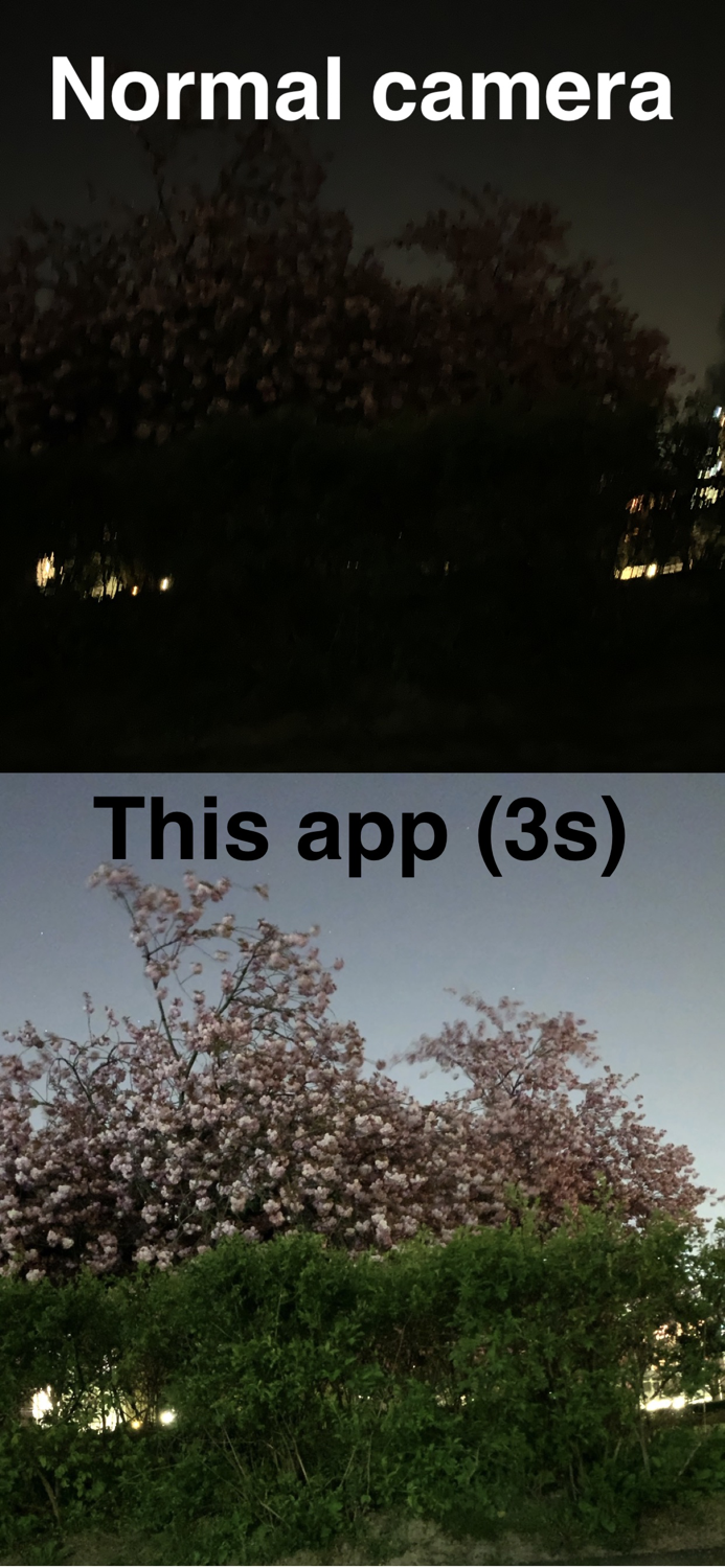 Easy Long Exposure Camera