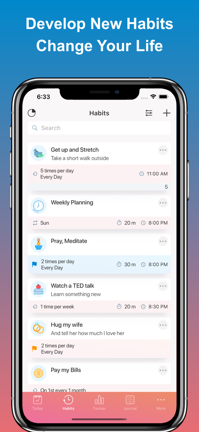 Habit Tracker - Daily Routine