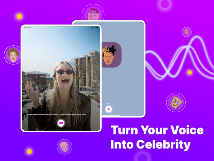 Voisey Celebrity voice changer