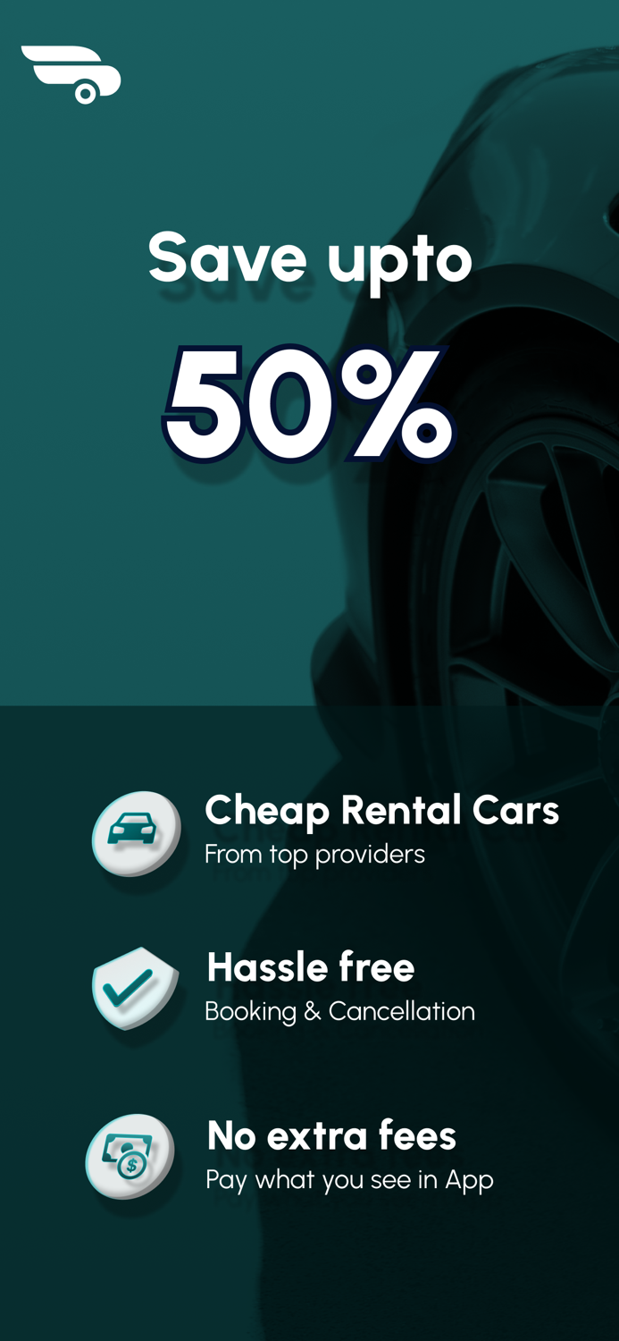 Rental cars app