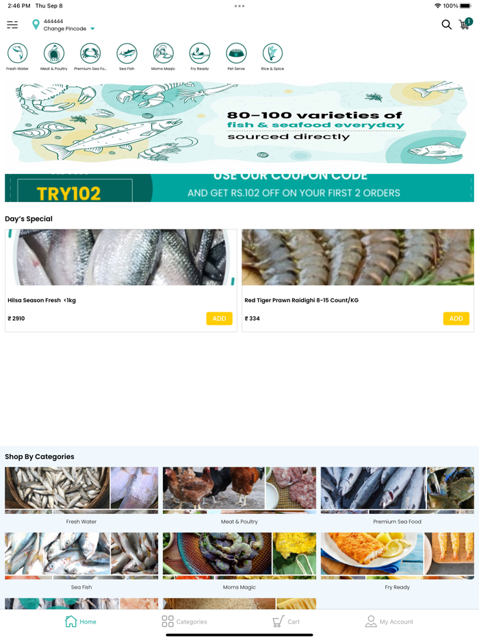 Jalongi  Fresh Fish and Seafood