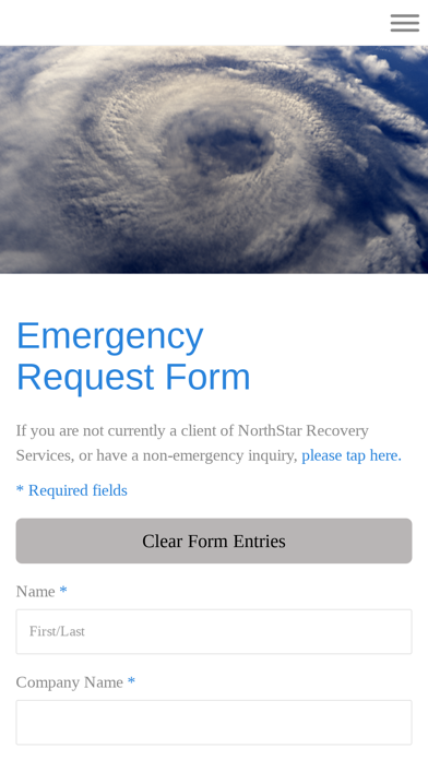 NorthStar Recovery Services Screenshot