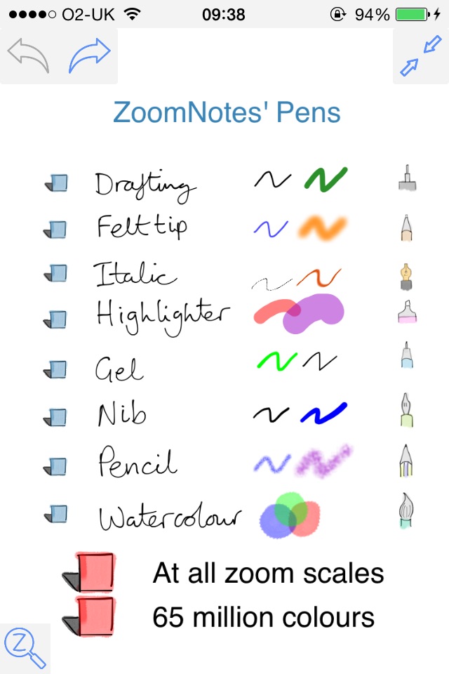 ZoomNotes Lite screenshot 3