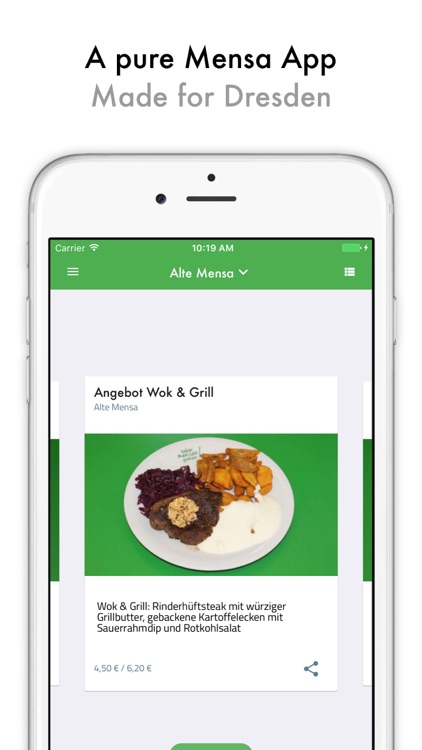 MensaPlus - Dresden Mensa App