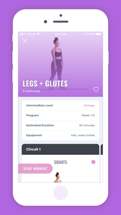 Stronger: Women’s Fitness App Screenshot