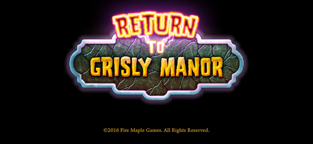 Return to Grisly Manor スクリーンショット