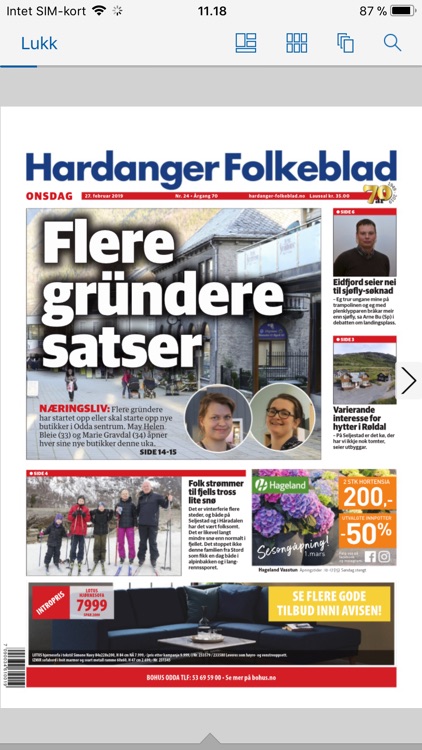 Hardanger Folkeblad eAvis