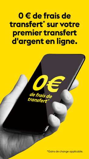 Western Union Envoi d'argent capture d'écran 1