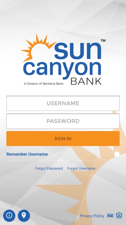 Sun Canyon Bank