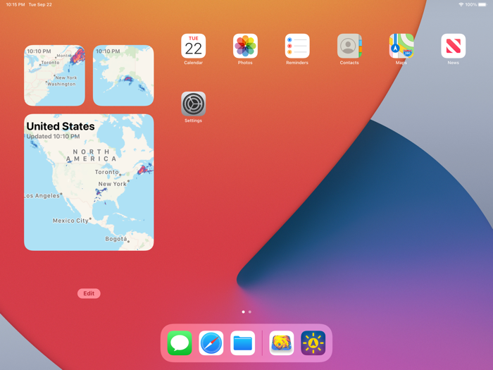 Weather Radar Widget