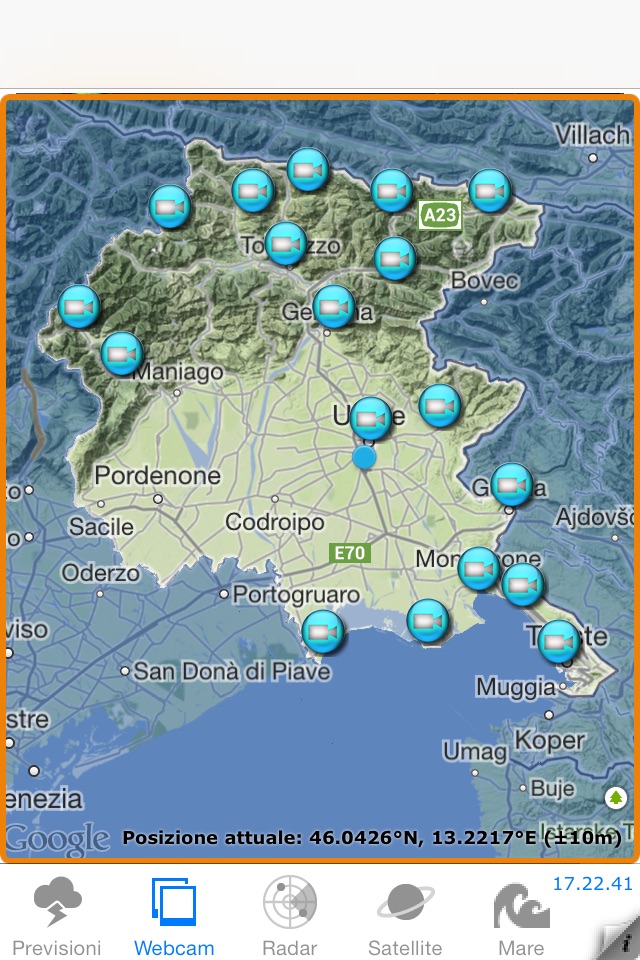 METEO FVG screenshot 2