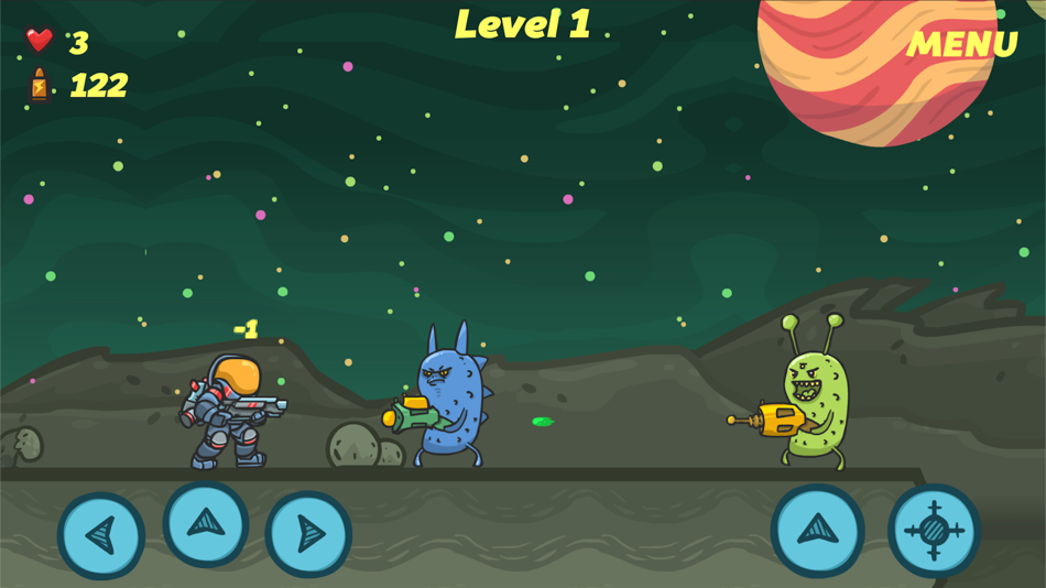 #1. Space Invader - Space Shooter (iOS) By: Sergey Shevtsov
